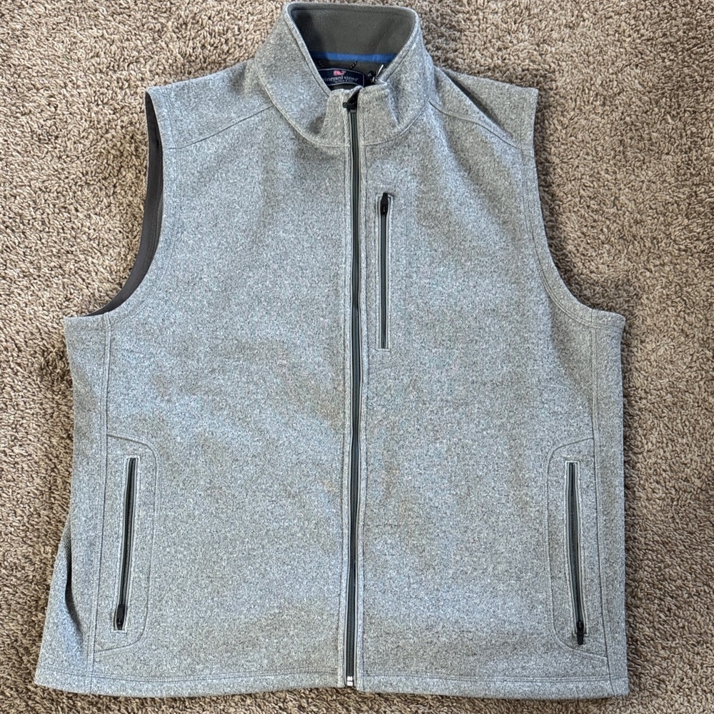 Vineyard Vines Men's Gray Vest